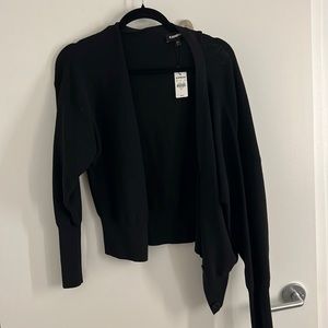 Never Worn, Cropped Black Cardigan